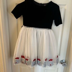 Girls Santa Cat Formal Party Dress (8)